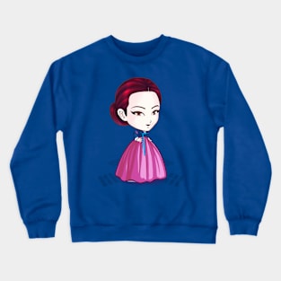 Hanbok In Korea Crewneck Sweatshirt